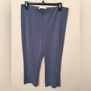 Lululemon Softstreme Ribbed Zip-Leg Pant Size 12 In Blue